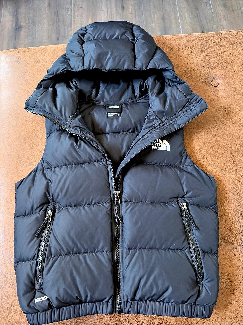The North Face Women's Hydrenalite Down A-Line Vest Black Puffer Vest